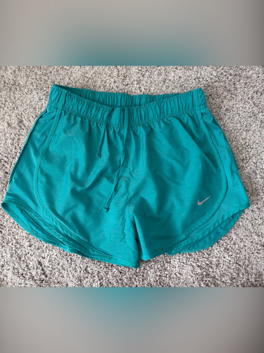 Nike Women's Teal Athletic Shorts